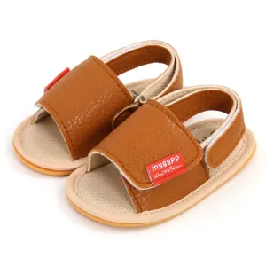 Soft Faux Leather Baby Beach Sandal