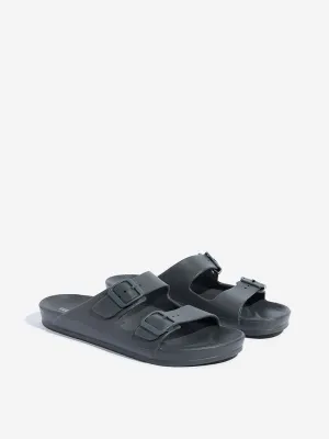 SOLEPLAY Grey Dual Strap Flip-Flop
