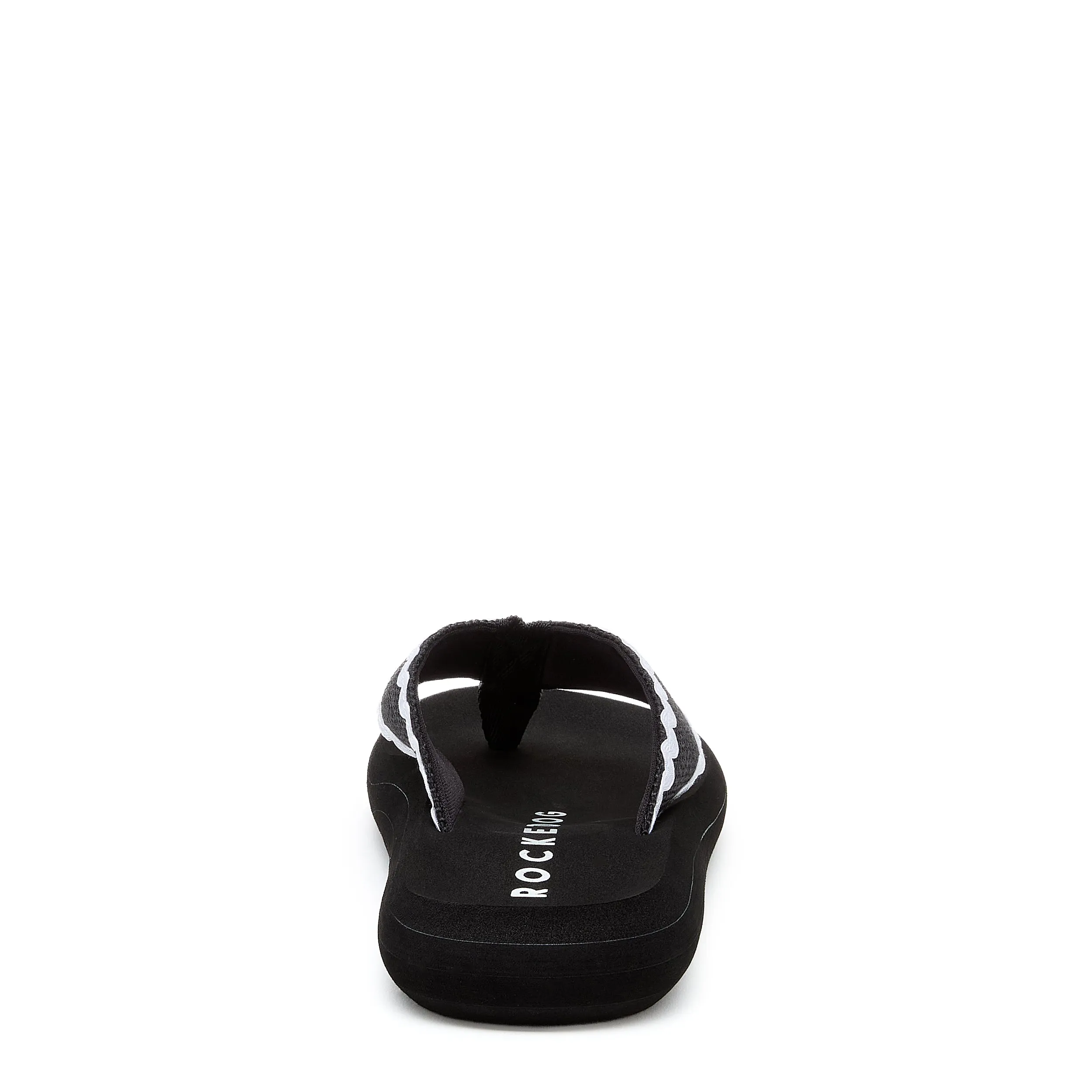 Spotlight Black Waves Flip-flops