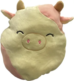 Squishmallow Official Kellytoy Plush Collectible Farm Squad Squishy Soft Animals (Caedyn Cow & Caedia Cow, 12 Inch Flip-a-Mallow)