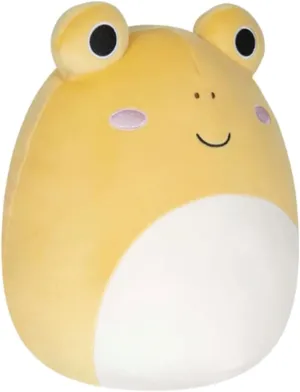Squishmallows Original 12-Inch Leigh Yellow Toad - Medium-Sized Ultrasoft Official Plush