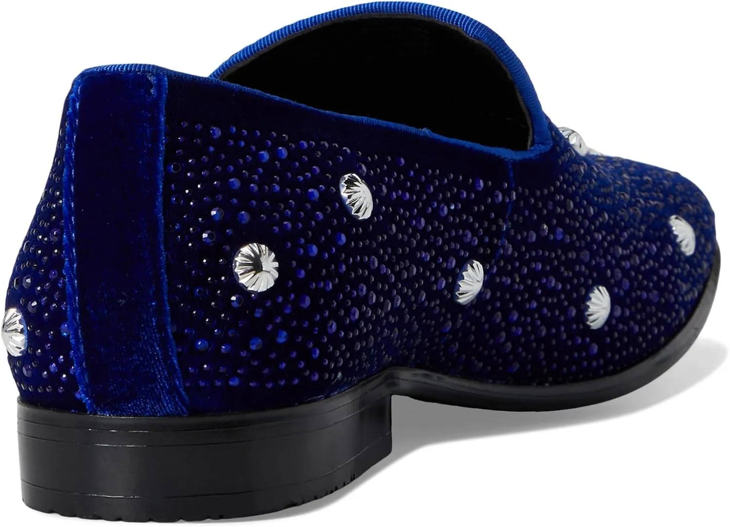 STACY ADAMS Men's Spangle Rhinestone Slip on Loafer