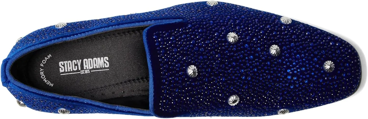 Stacy Adams Men's Spangle Rhinestone Slip on Loafer