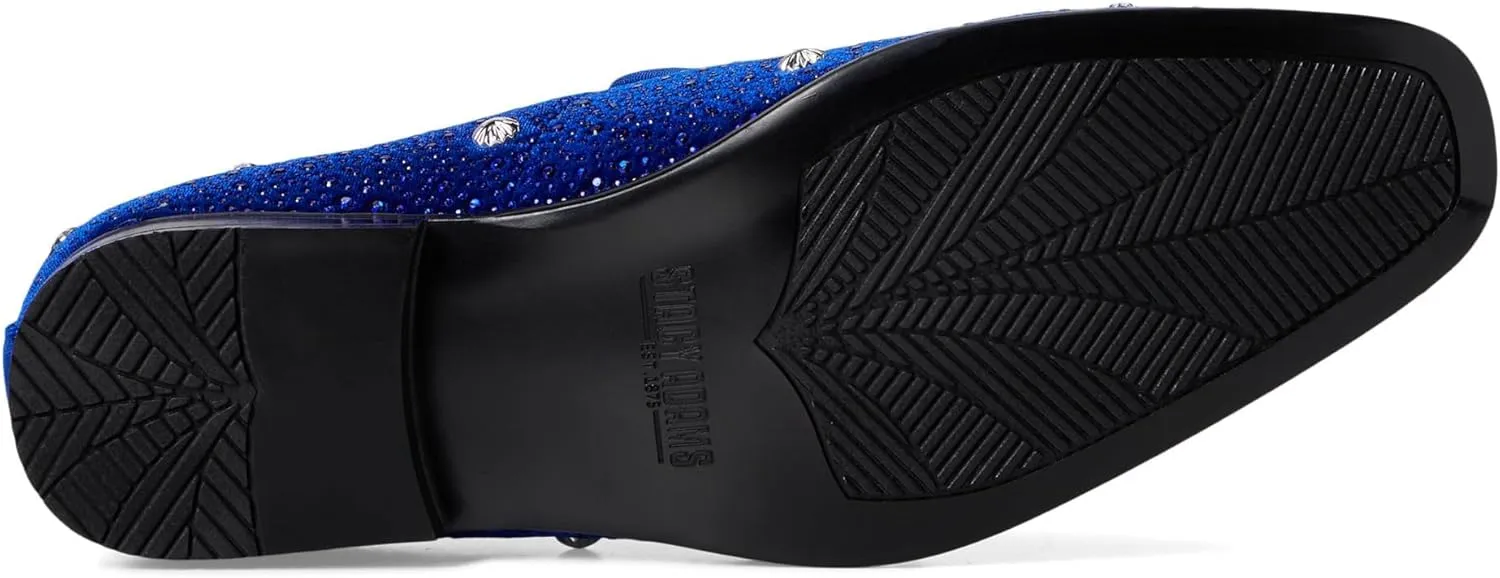 STACY ADAMS Men's Spangle Rhinestone Slip on Loafer