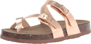 Steve Madden Girls Shoes Beached Flat Sandal