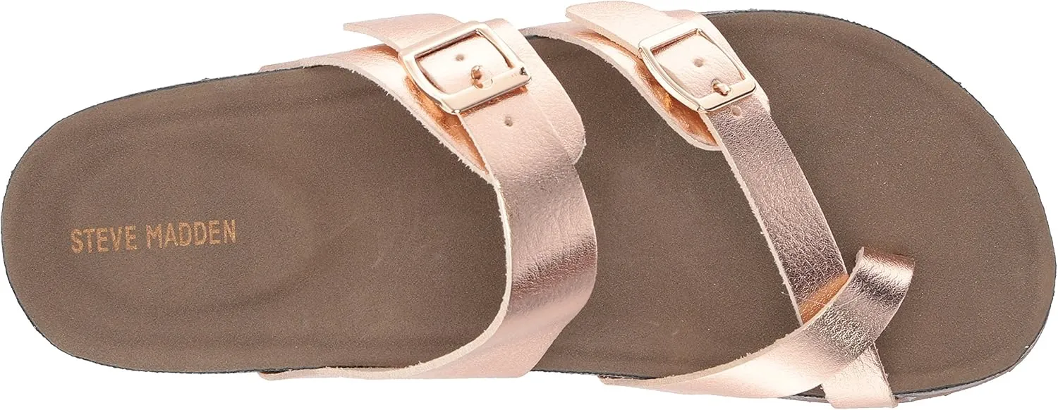 Steve Madden Girls Shoes Beached Flat Sandal