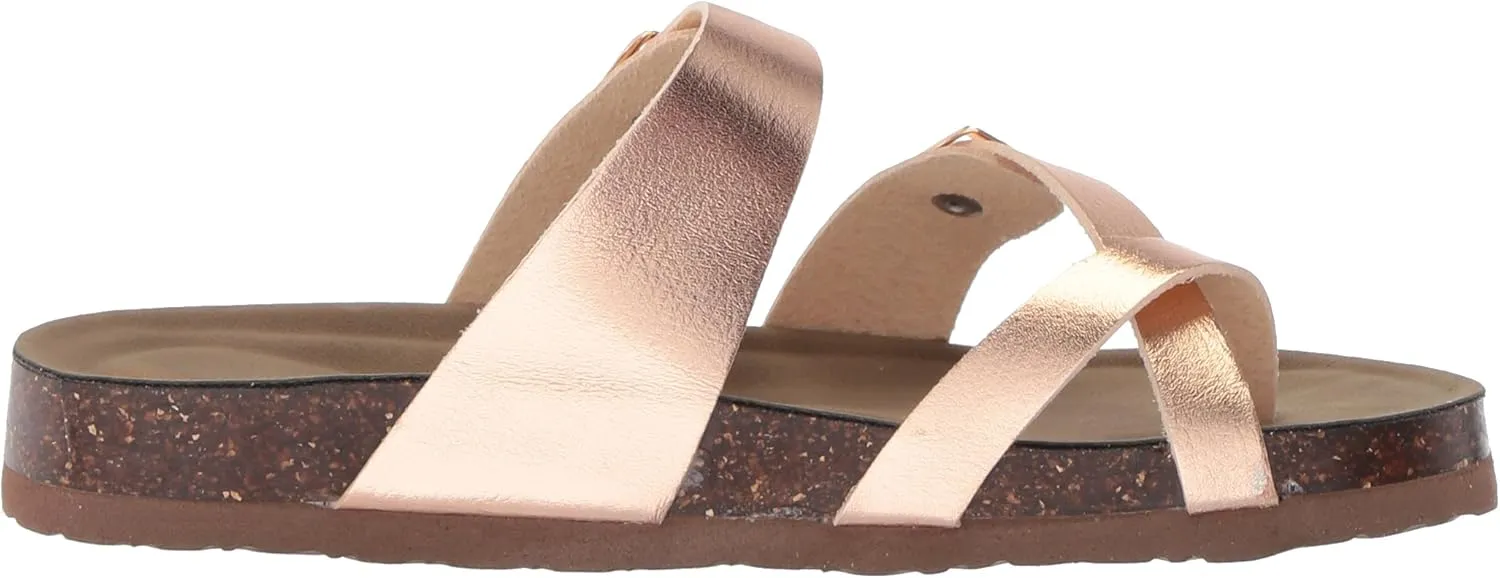 Steve Madden Girls Shoes Beached Flat Sandal