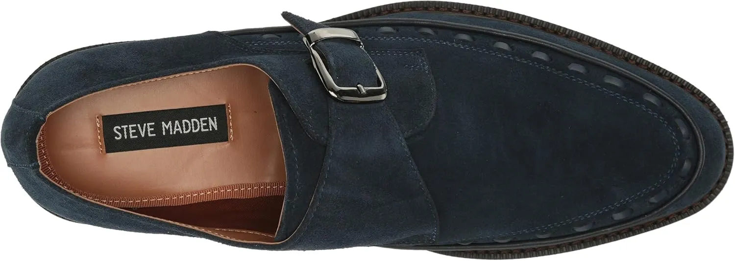Steve Madden Men's Classic Monk-Strap Loafer