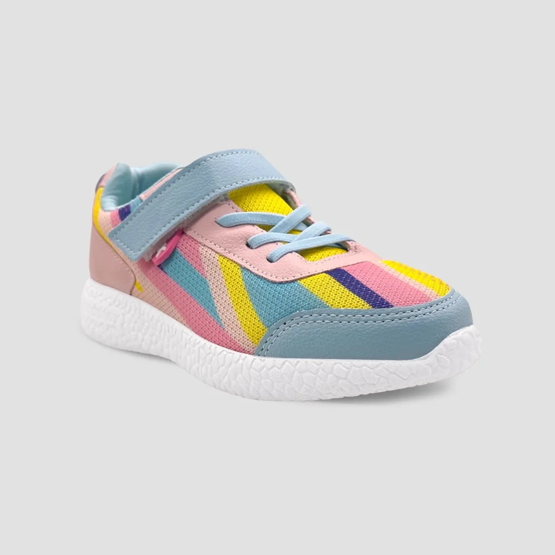 Surge - Peach Abstract Sneakers