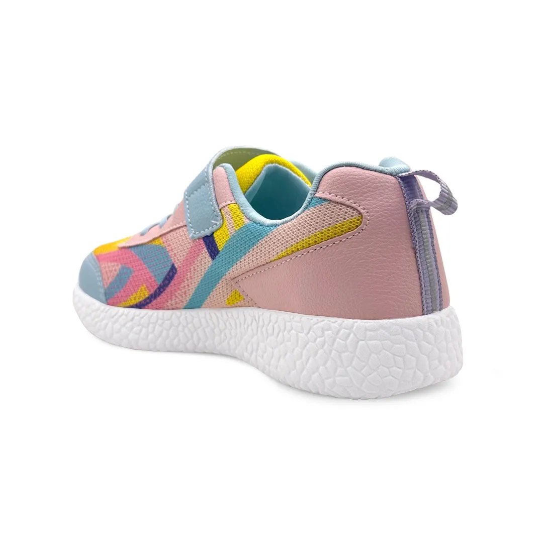 Surge - Peach Abstract Sneakers