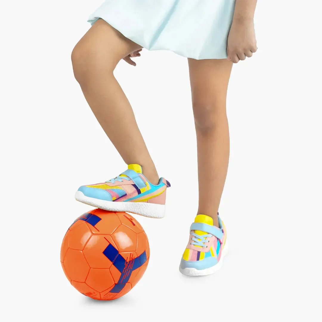 Surge - Peach Abstract Sneakers