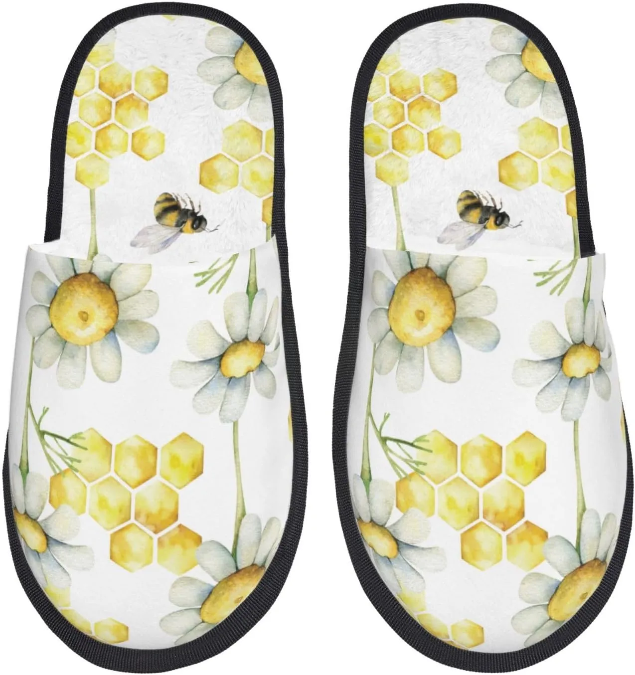 Sweet Honey Women Slippers Home Furry Shoes Keep Men Couples Shoes Warm For Women-