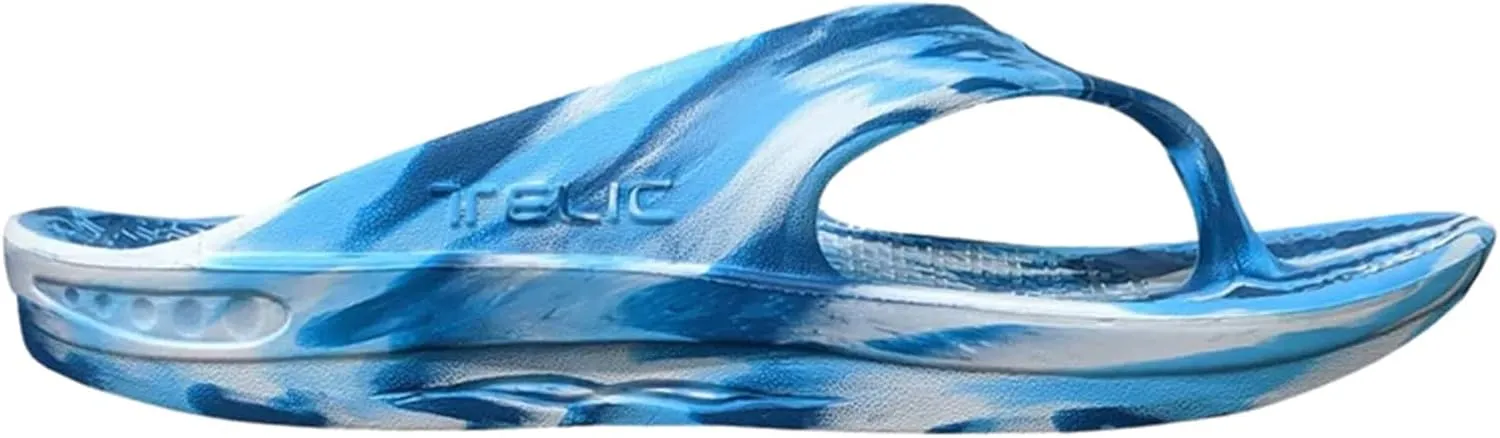 TELIC Women's Energy Flip Flop-Pillow-Soft, Supportive, Lightweight, Waterproof-Perfect for Beach & Pool