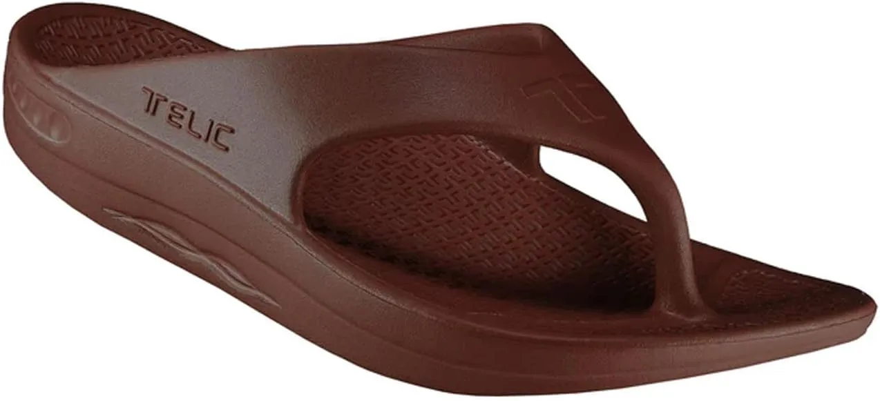 TELIC Women's Energy Flip Flop-Pillow-Soft, Supportive, Lightweight, Waterproof-Perfect for Beach & Pool