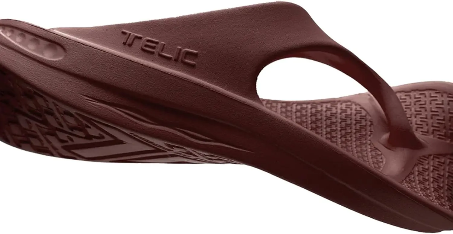 TELIC Women's Energy Flip Flop-Pillow-Soft, Supportive, Lightweight, Waterproof-Perfect for Beach & Pool