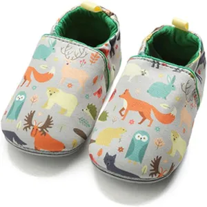 Timatego Toddler Baby Boys Girls Shoes Non Skid Slipper Sneaker Moccasins Infant First Walker House Walking Crib Shoes(6-24 Months)