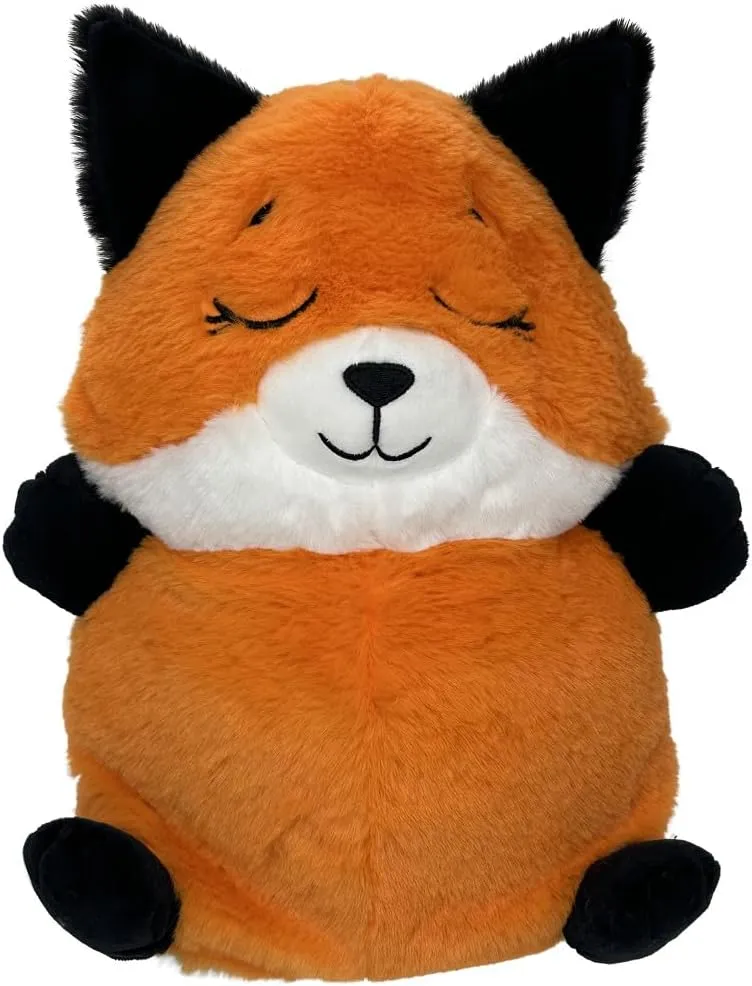 Upside Down Inside Out - Fox to Husky - 2-in-1 Animal Plush, Belly Flips to Reveal 2nd Character, Kids Playtime Companion, Plus Bonus Baby