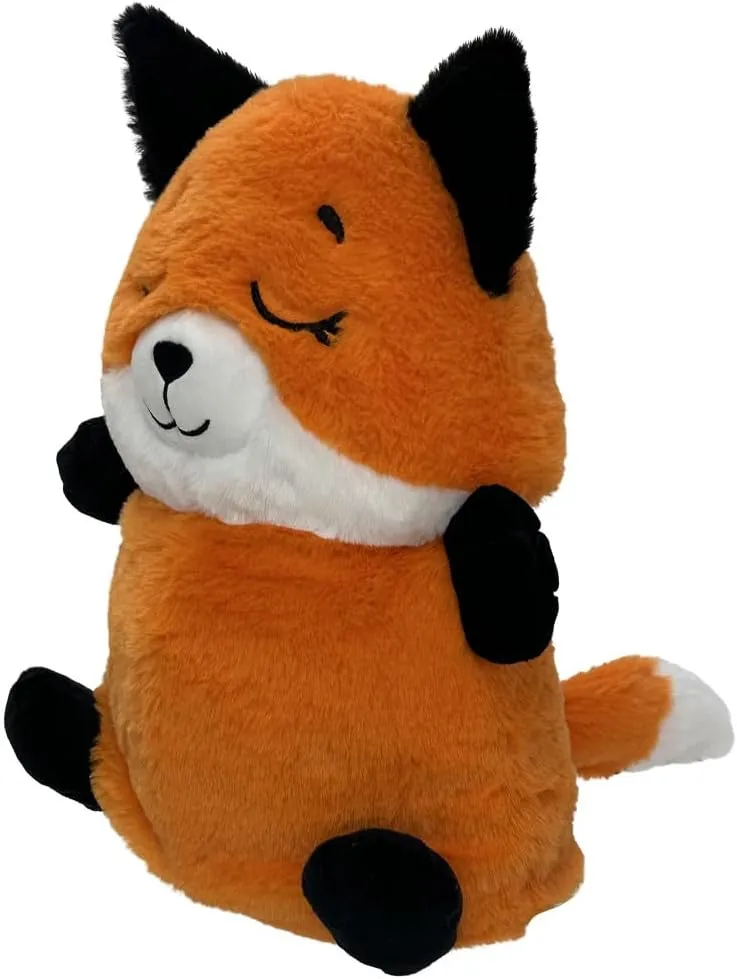 Upside Down Inside Out - Fox to Husky - 2-in-1 Animal Plush, Belly Flips to Reveal 2nd Character, Kids Playtime Companion, Plus Bonus Baby