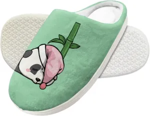 US 9-US 14.9 Unisex Girls and Boys Plush Slippers House Bedroom Shoes Warm Cozy Lightweight Kids Shoes