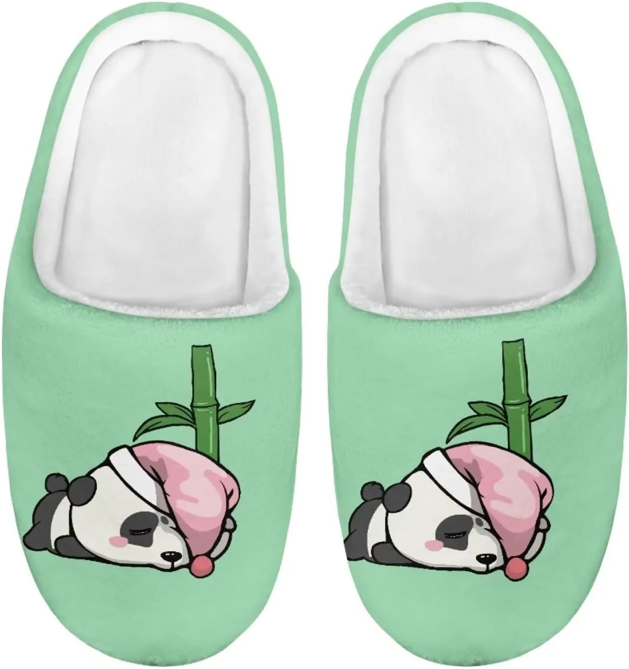 US 9-US 14.9 Unisex Girls and Boys Plush Slippers House Bedroom Shoes Warm Cozy Lightweight Kids Shoes