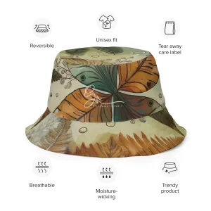 Vintage - Reversible bucket hat