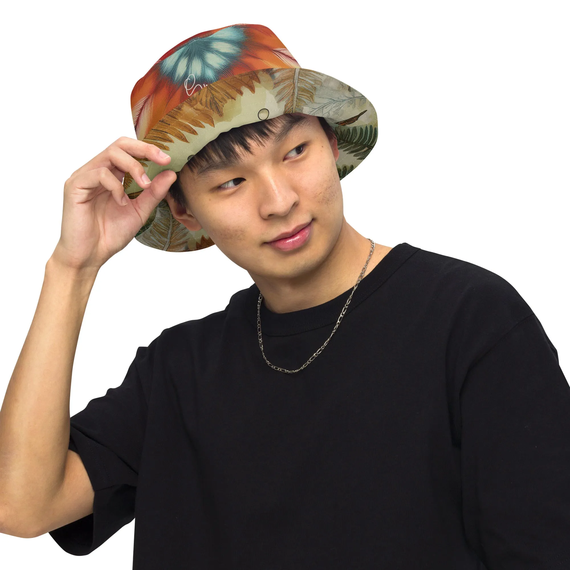 Vintage - Reversible bucket hat