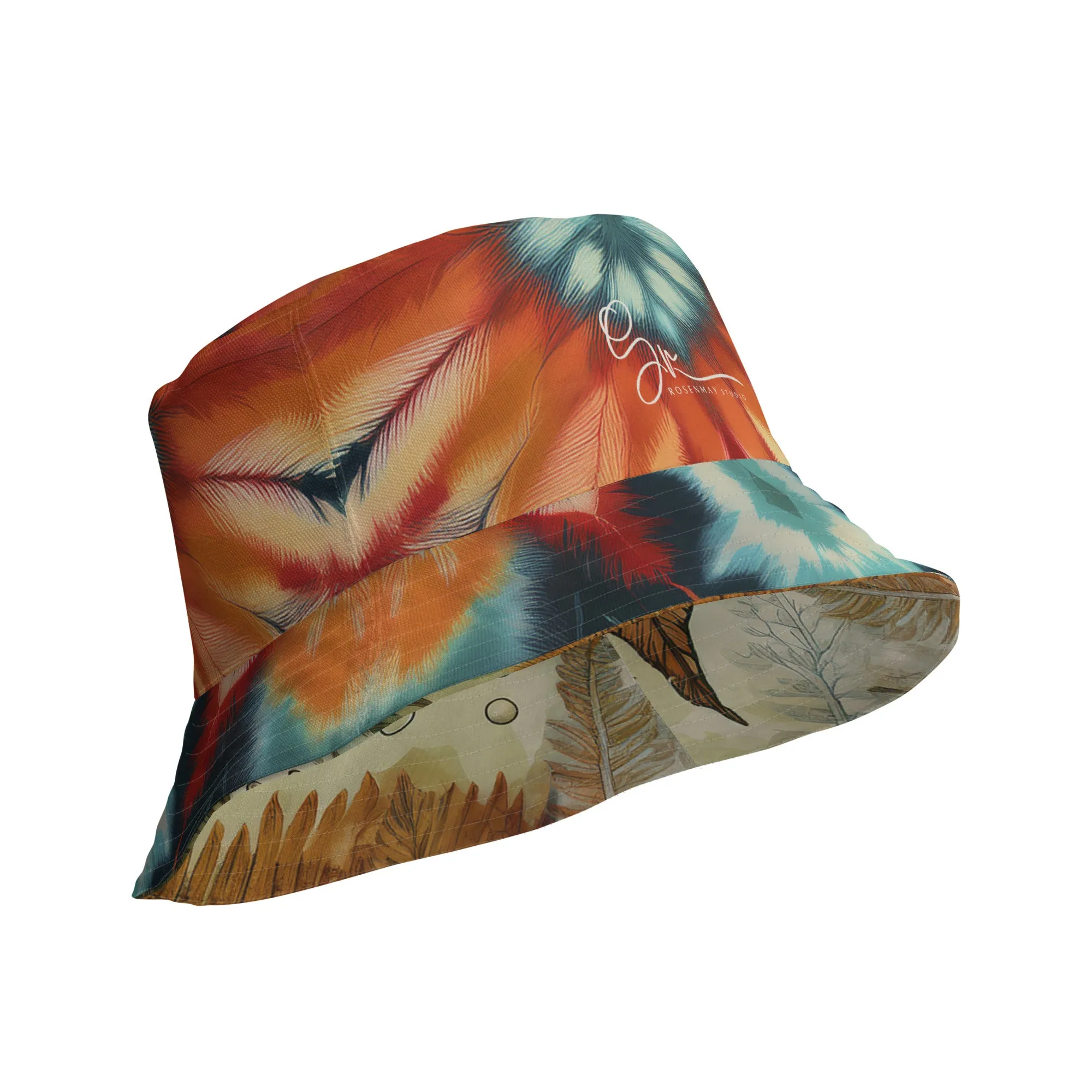 Vintage - Reversible bucket hat