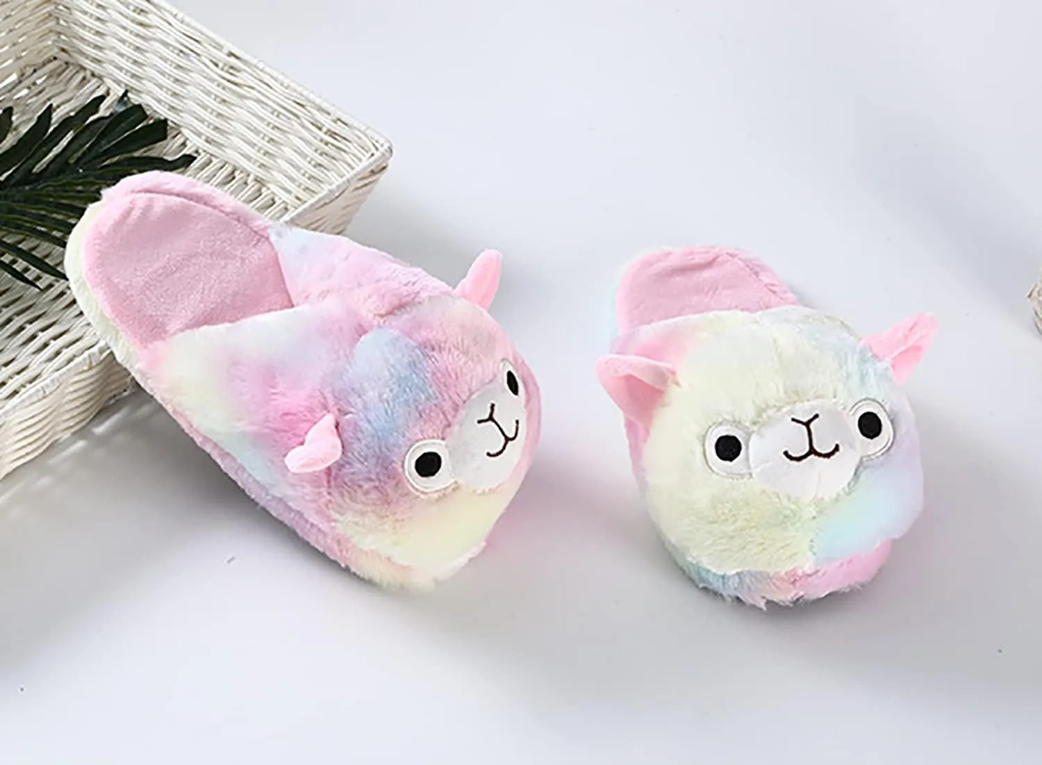 Warm Family Slippers - Soft, Comfortable, Cute & Furry Home Shoes