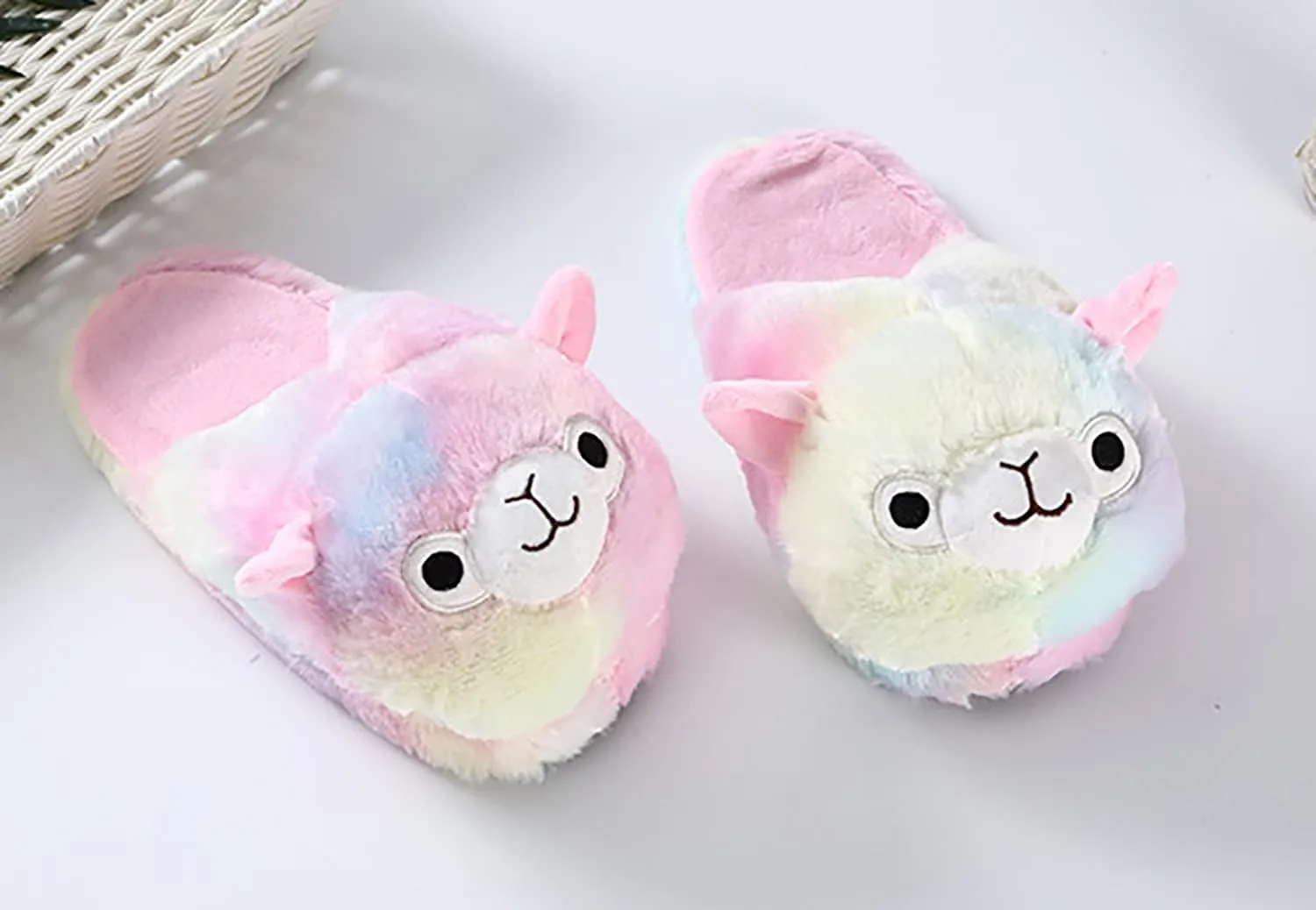 Warm Family Slippers - Soft, Comfortable, Cute & Furry Home Shoes