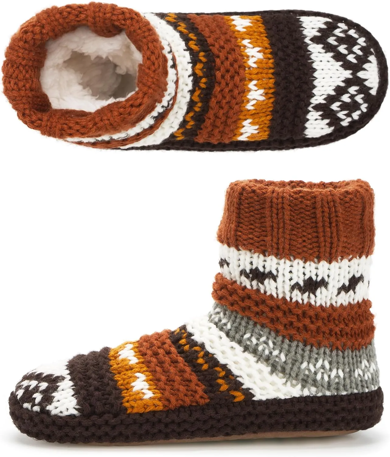 Warm Slipper Socks for Women, Winter Fuzzy House Shoes Indoor, Cozy Christmas Gifts Unique