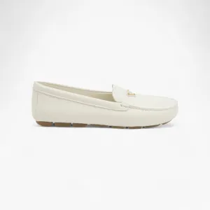 White-Gold Loafer W