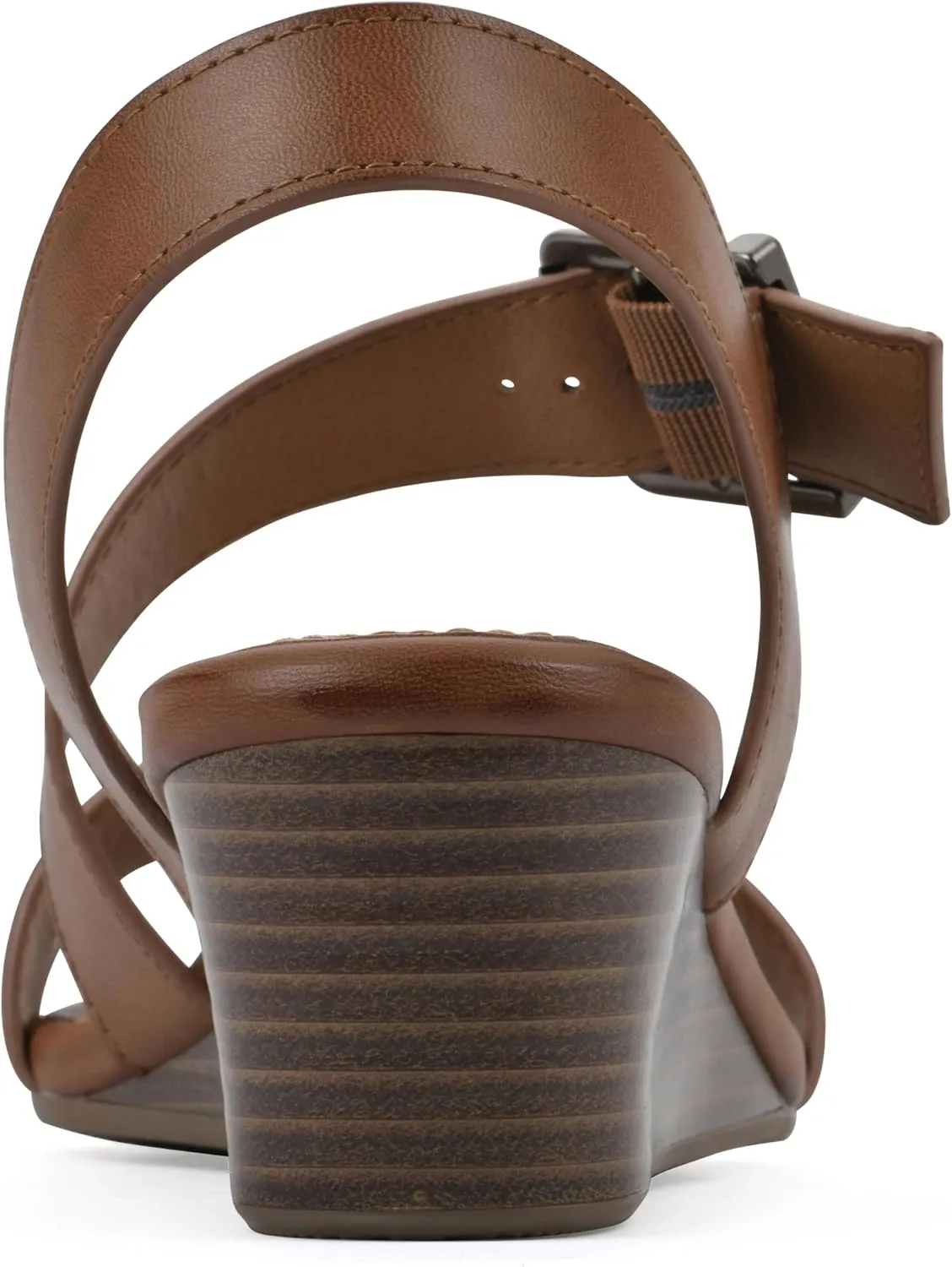WHITE MOUNTAIN Women's Brux Wedge Sandal
