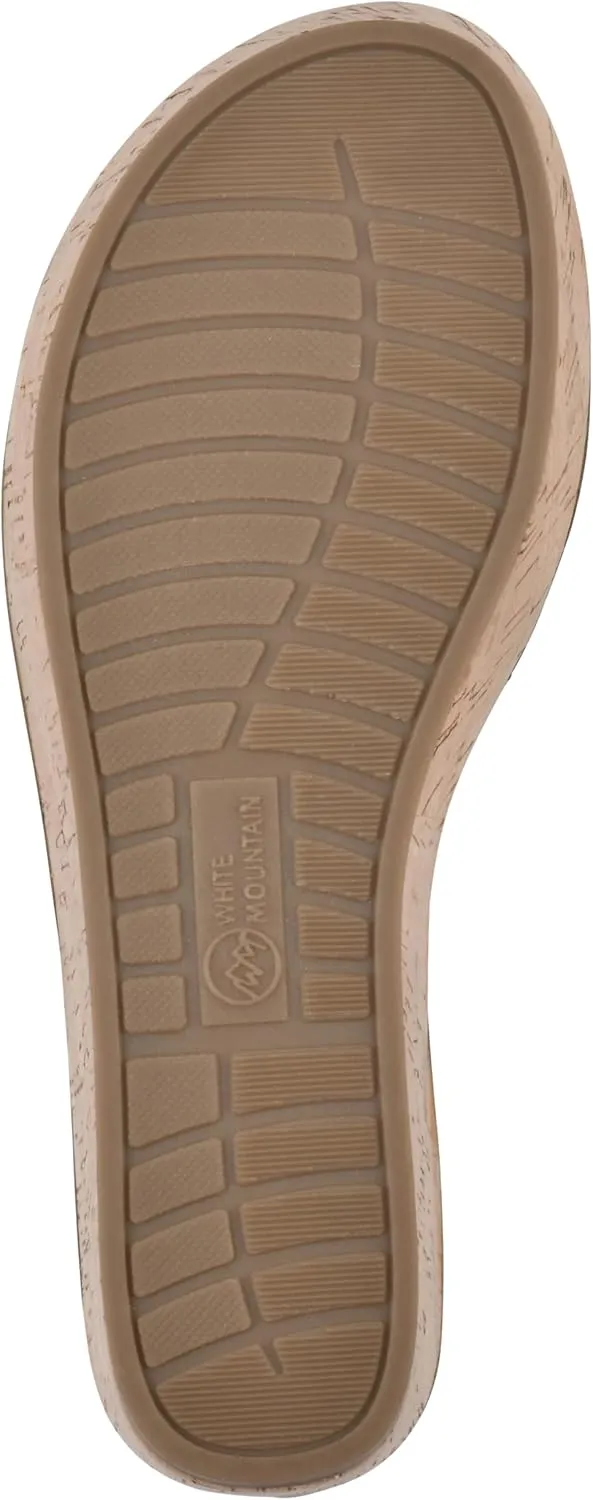 WHITE MOUNTAIN Women's Charges Woven Wedge Sandal
