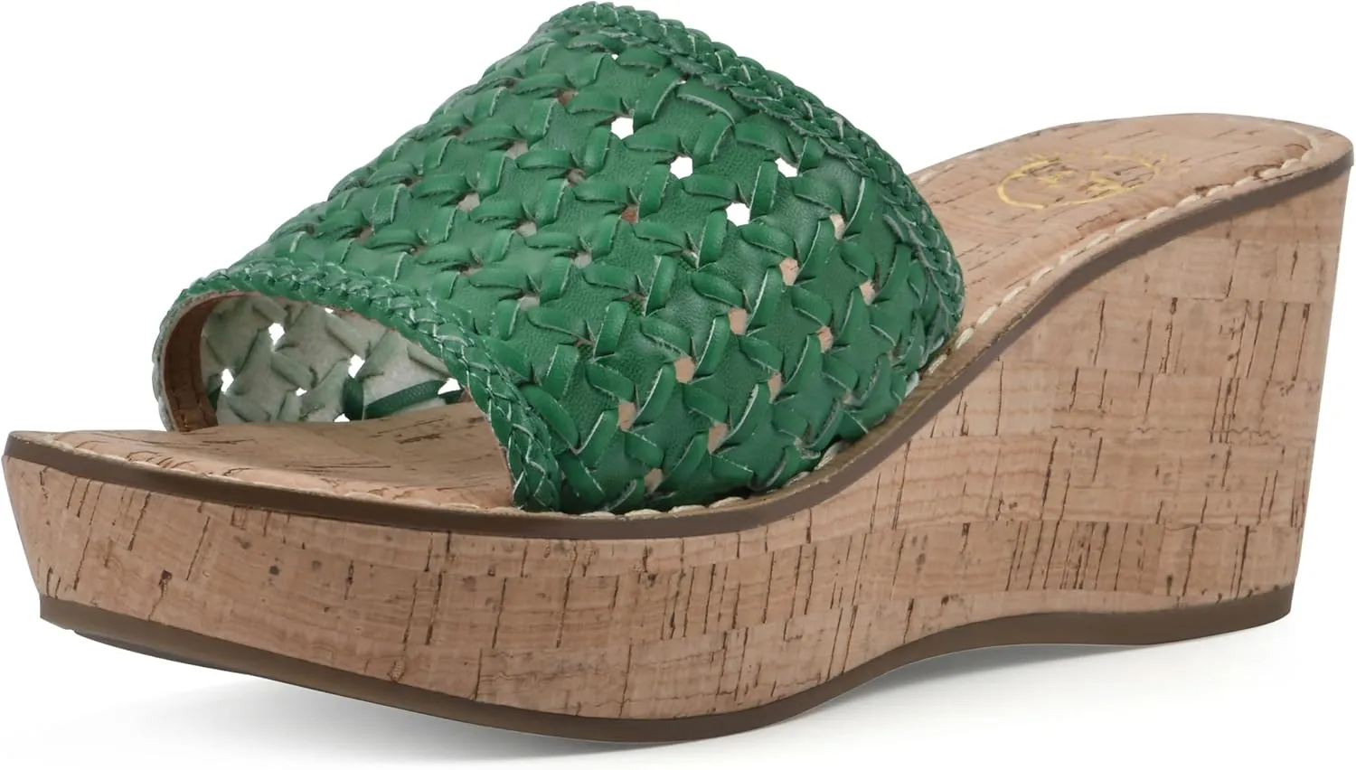 WHITE MOUNTAIN Women's Charges Woven Wedge Sandal