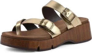 WHITE MOUNTAIN Women's Lefter Low Platform Sandal