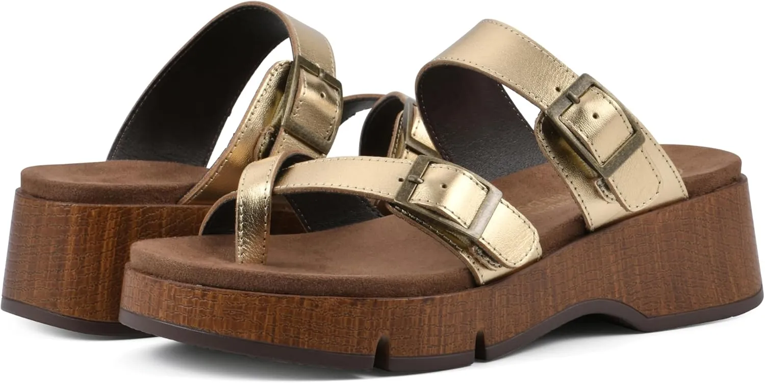 WHITE MOUNTAIN Women's Lefter Low Platform Sandal