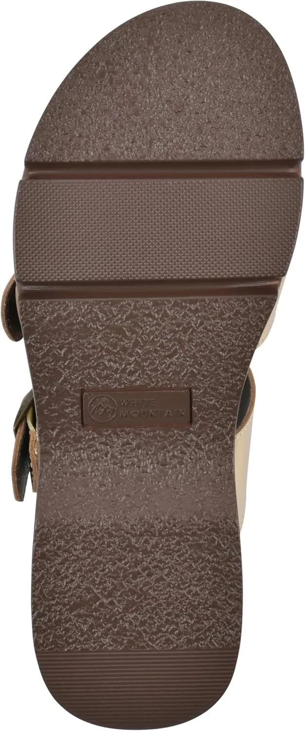 WHITE MOUNTAIN Women's Lefter Low Platform Sandal