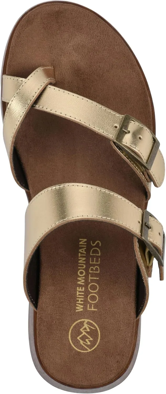 WHITE MOUNTAIN Women's Lefter Low Platform Sandal
