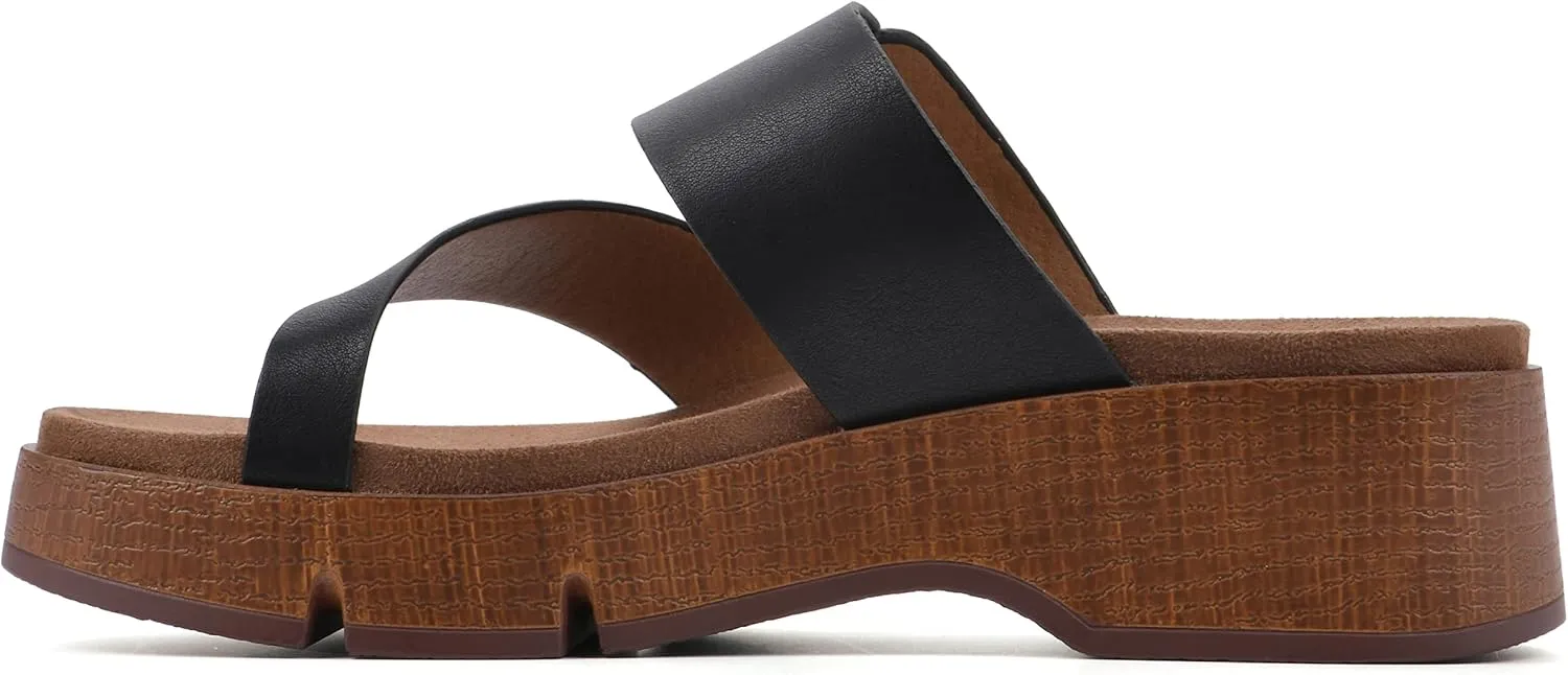 WHITE MOUNTAIN Women's Leftover Platform Sandal