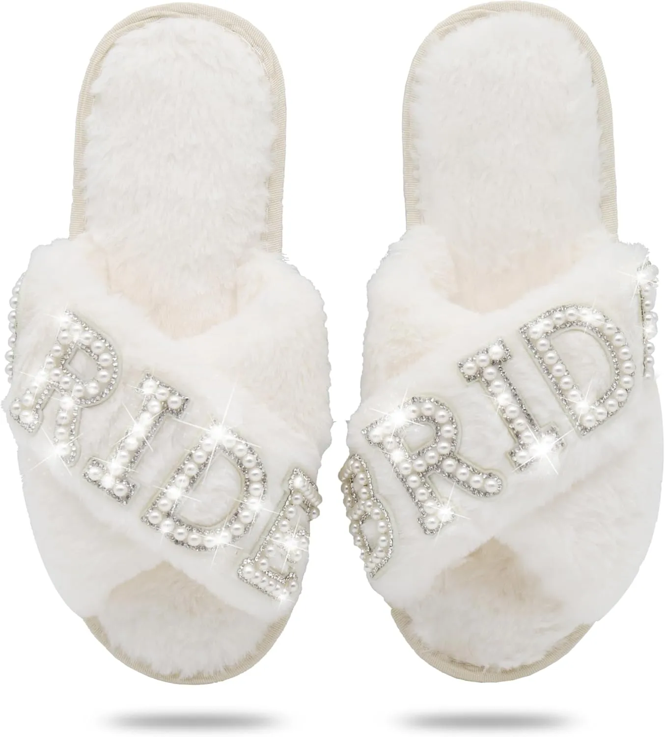 white slipper for women