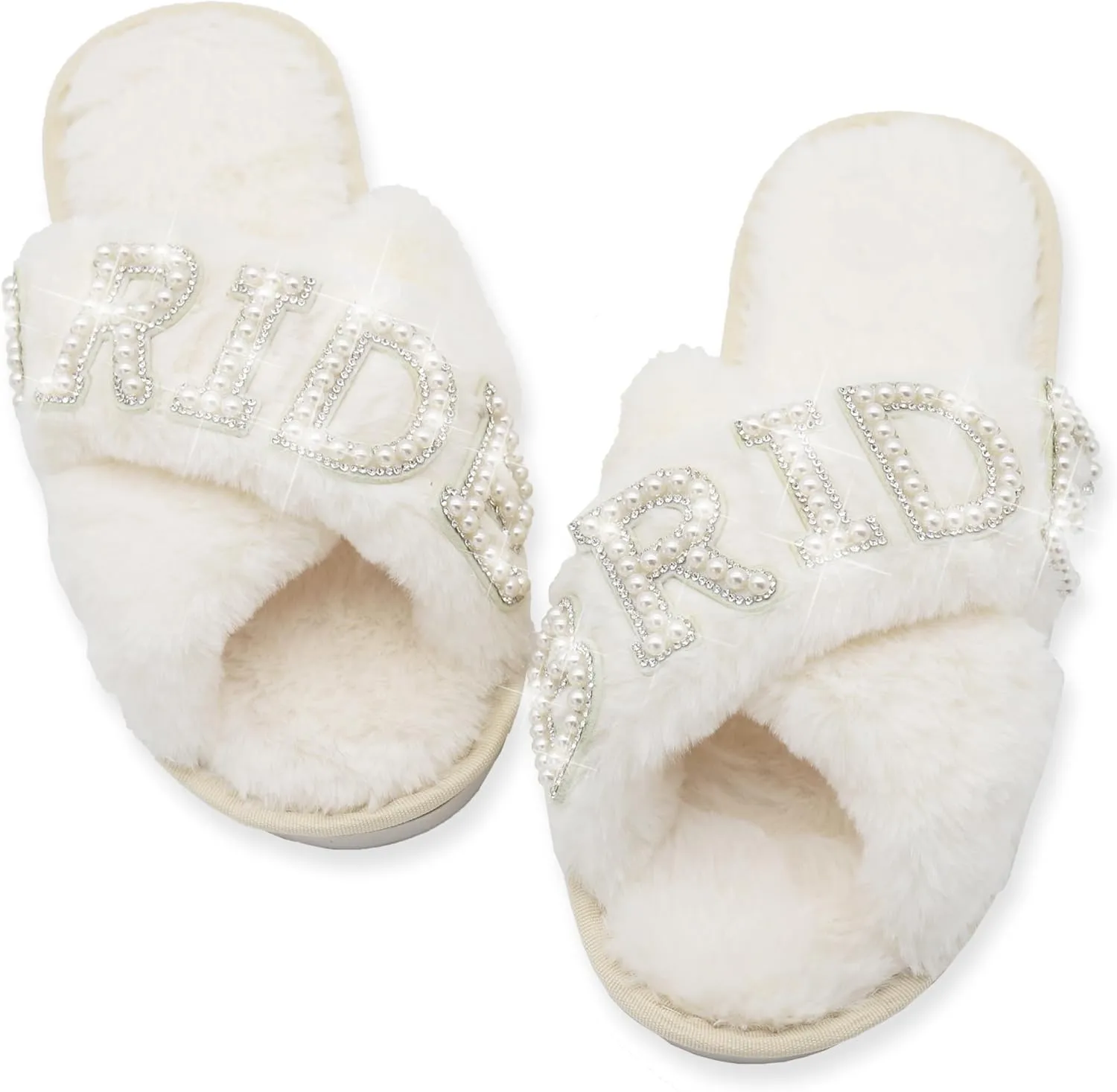 white slipper for women