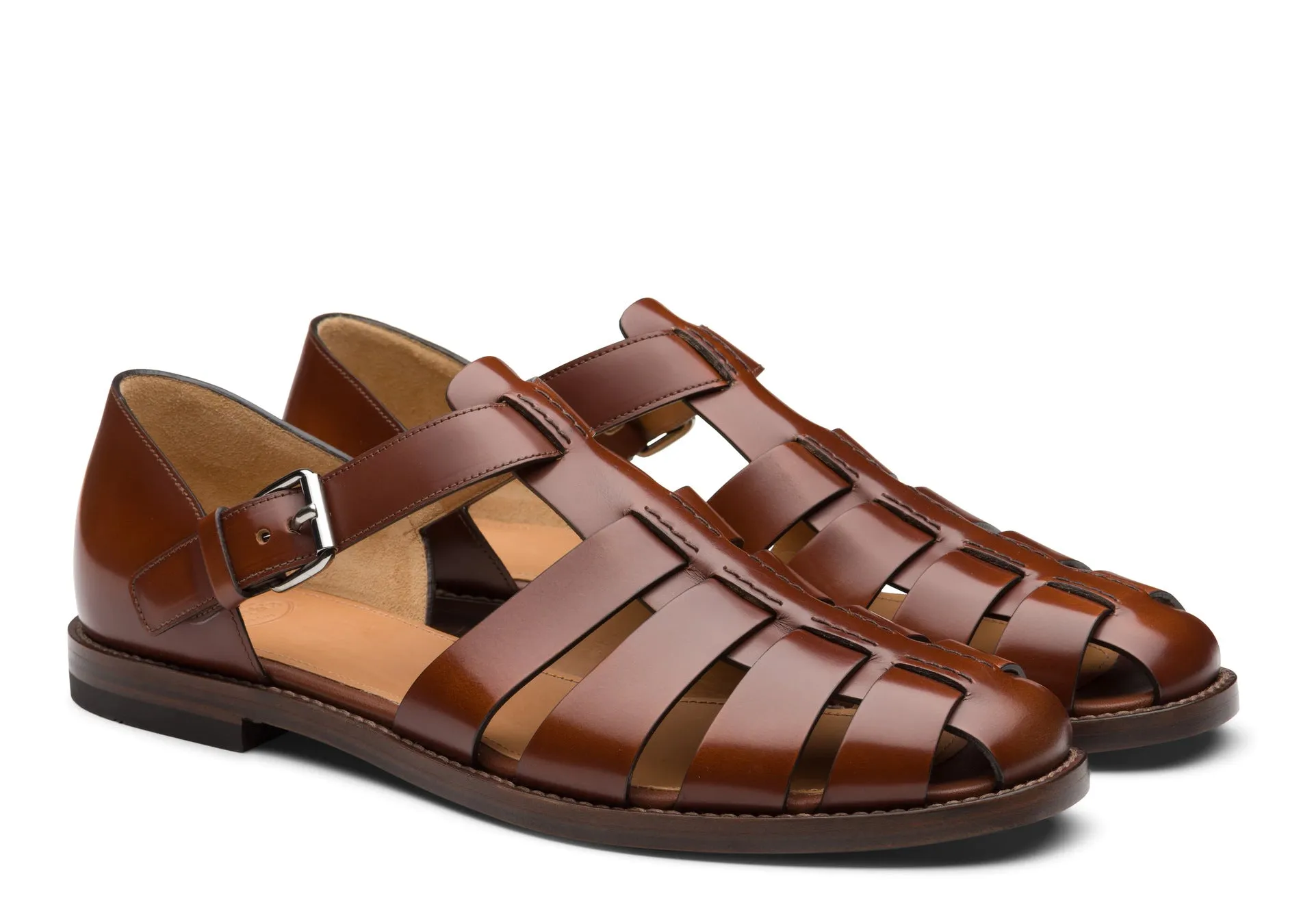 Wildking Men's Casual Closed Toe Breathable Beach Sandals C3014