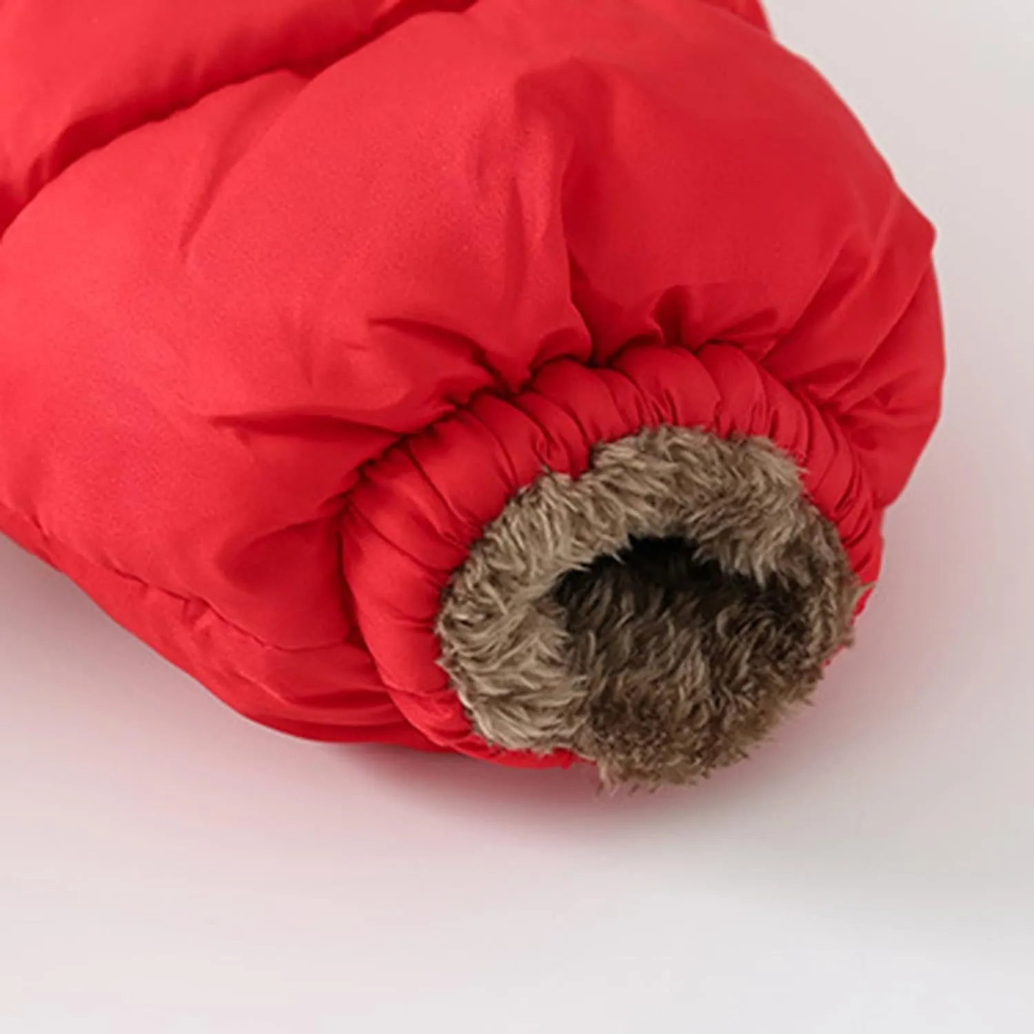 Winter Coat Bear Ears Hooded for Boy Girl Two Sided Wear Fleece Jacket Thicken Windproof Zipper Warm Outwear