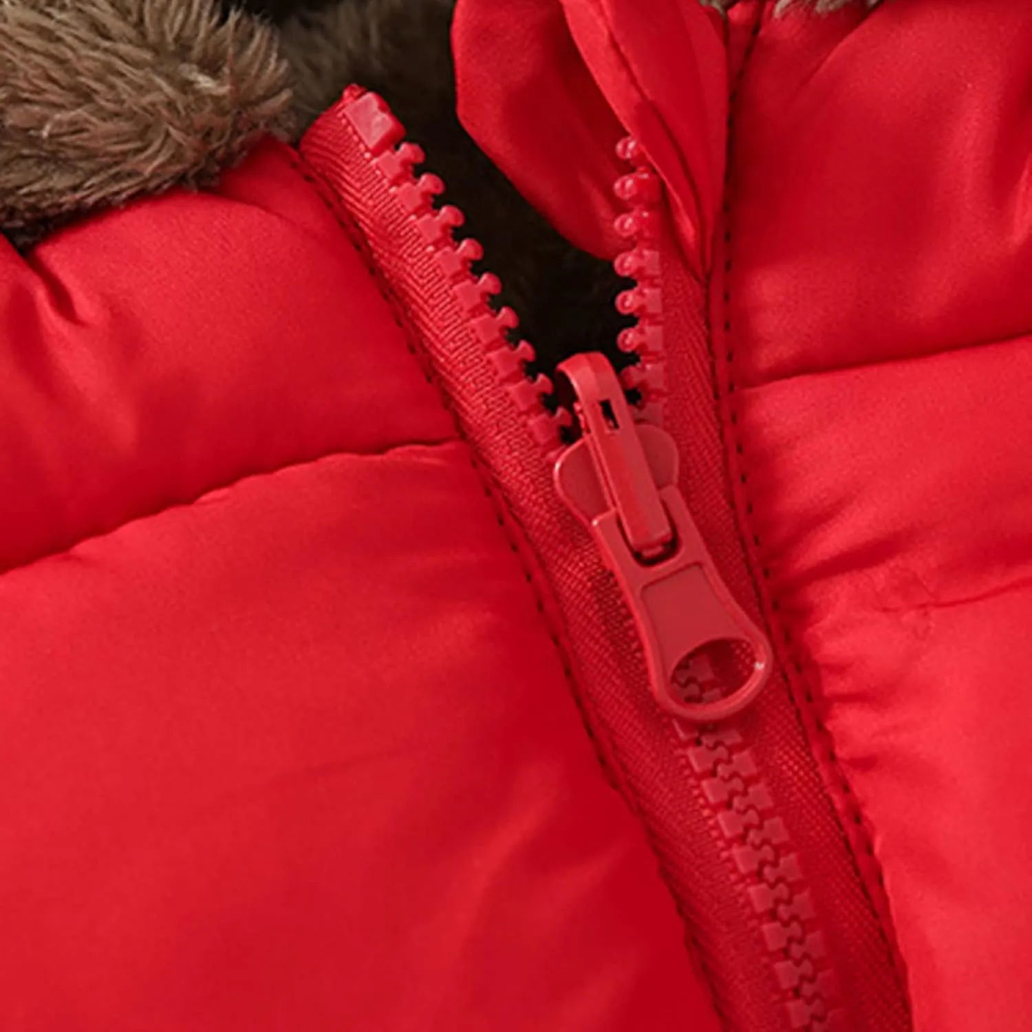 Winter Coat Bear Ears Hooded for Boy Girl Two Sided Wear Fleece Jacket Thicken Windproof Zipper Warm Outwear