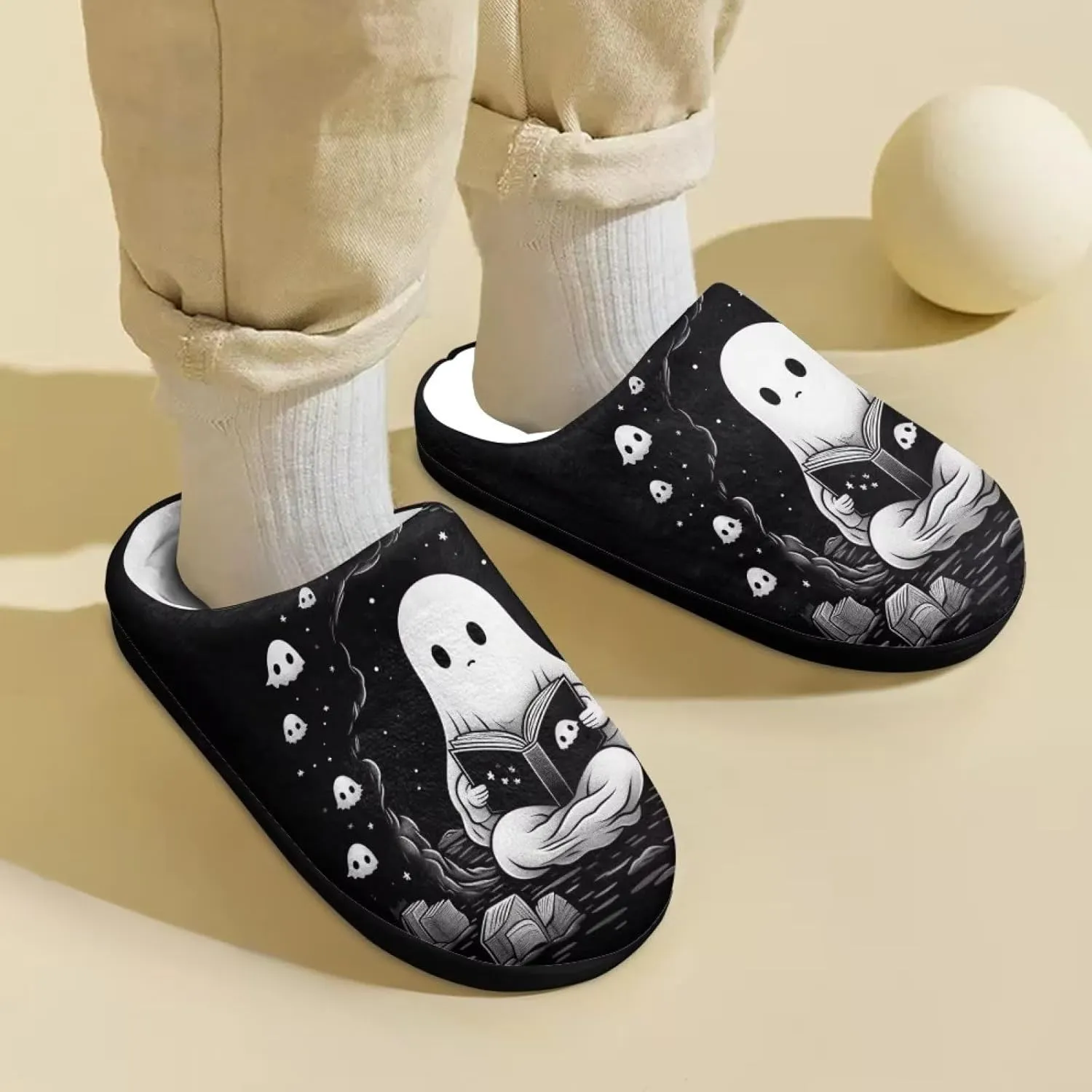 Winter Warm Slipper for Kids Girls Boys Comfy Home House Shoes Size 9-14.5