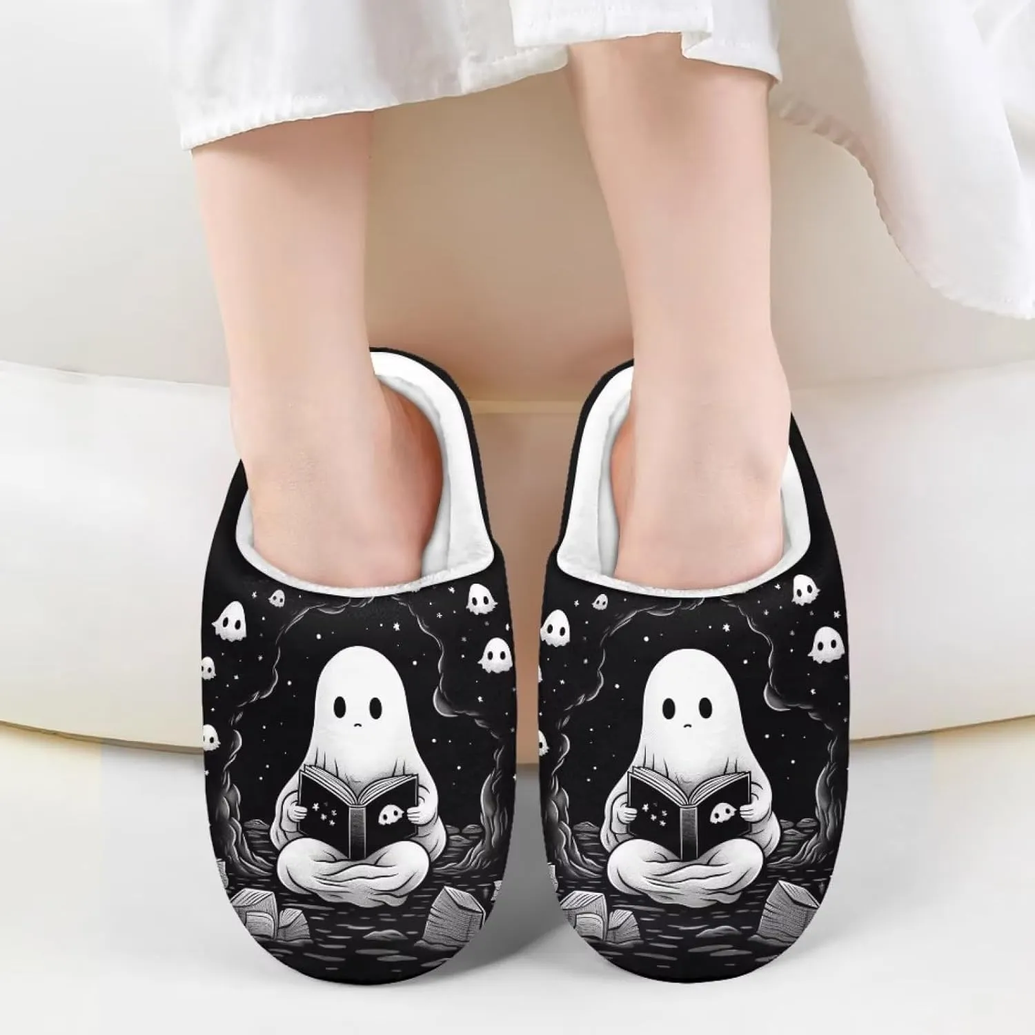 Winter Warm Slipper for Kids Girls Boys Comfy Home House Shoes Size 9-14.5