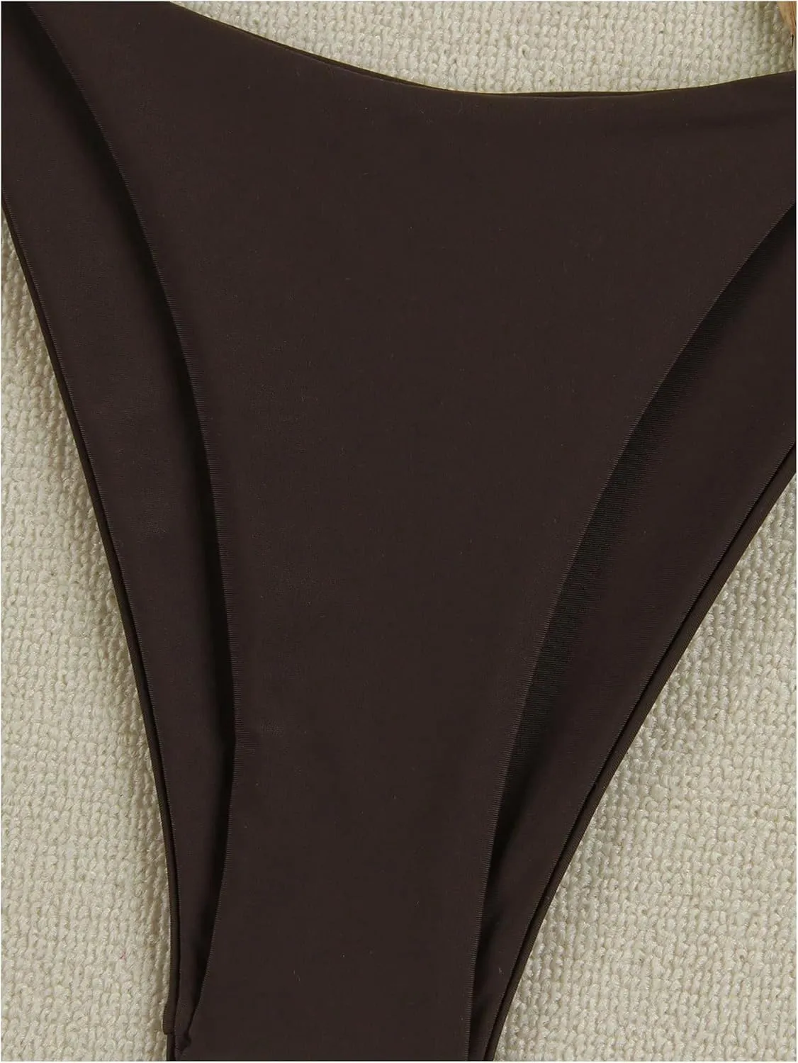 Women's Two Piece Bikini Set Star Decor Halter Triangle Swimsuit Tie Side Bathing Suit Beachwear