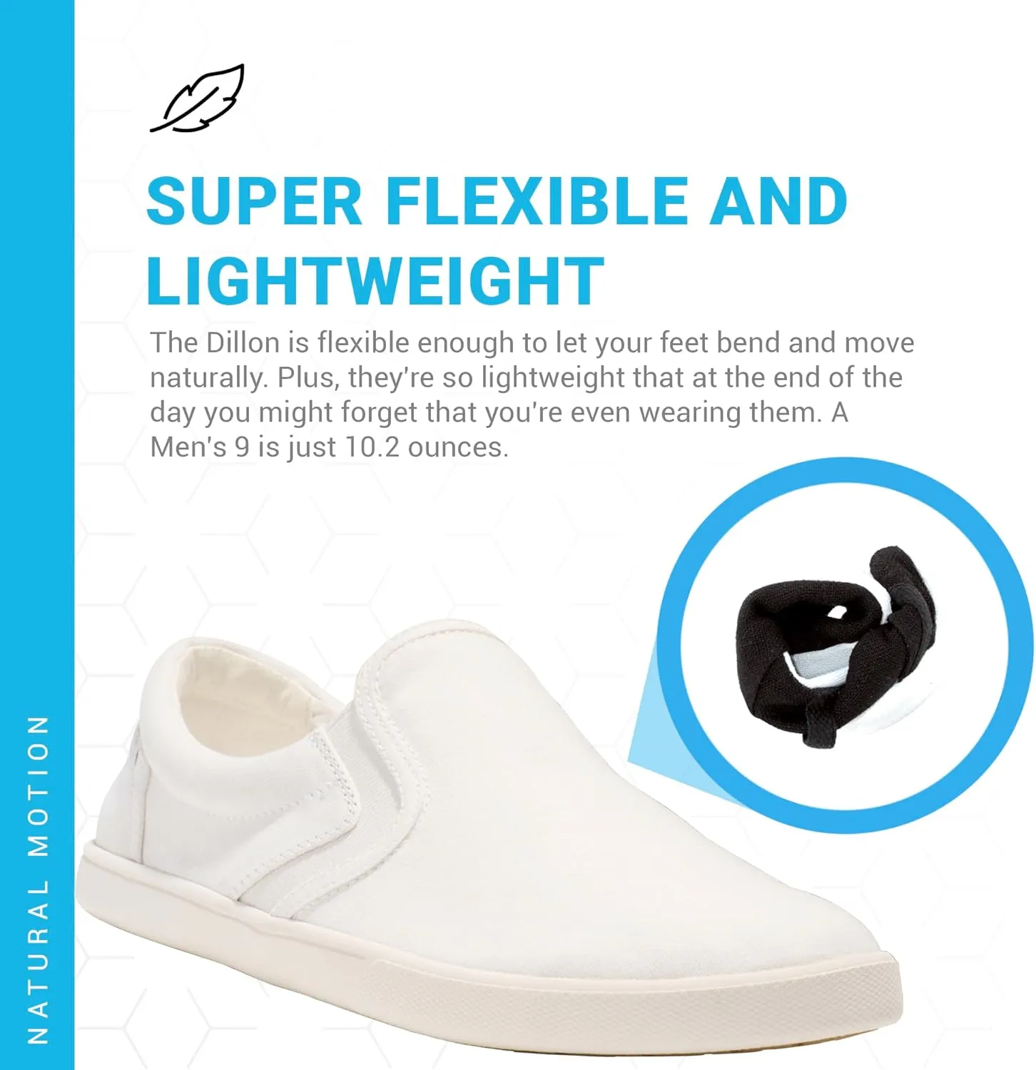 Xero Shoes Men's Dillon Canvas Slip-On Barefoot Classic Sneaker