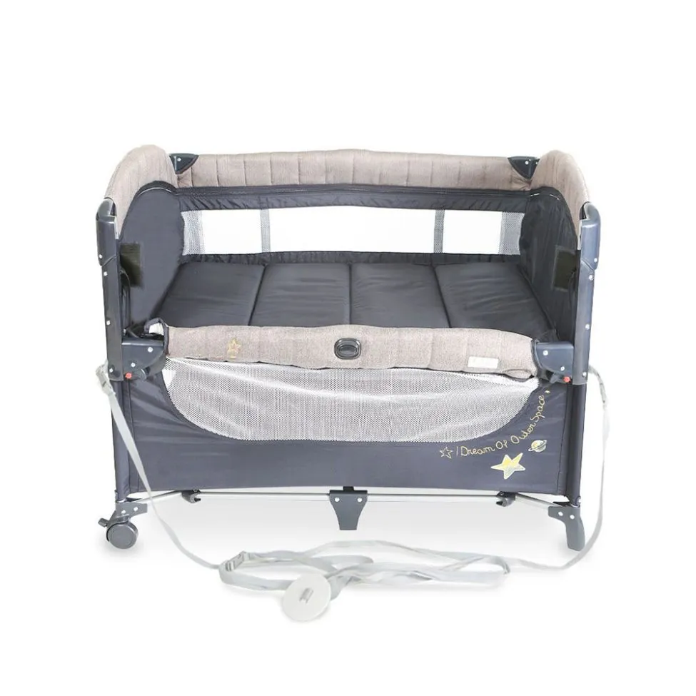 Zubaida's Tinnies Drop Side Play Pen Blue - T302-012
