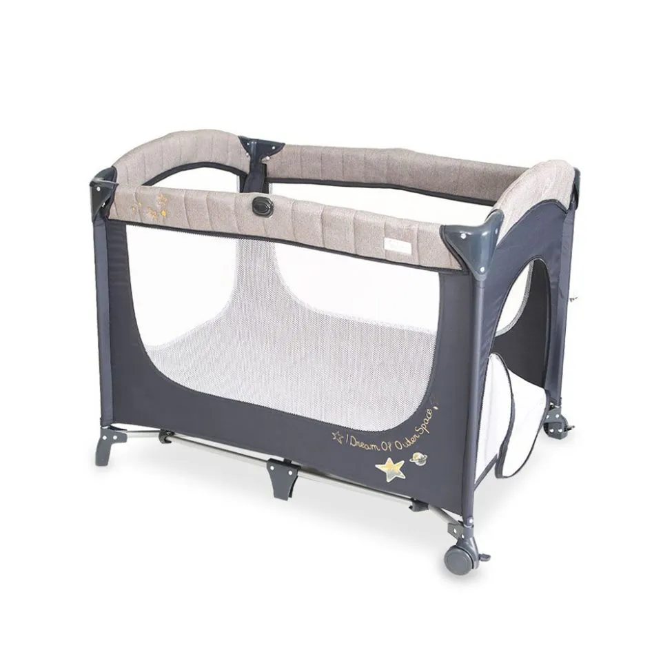 Zubaida's Tinnies Drop Side Play Pen Blue - T302-012